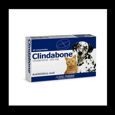 Clindabone 156 mg (Clindamicina) / VENTA CON RECETA MÉDICA VETERINARIA SAG